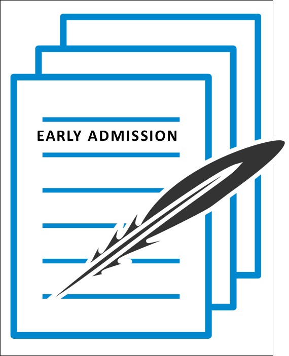 link to application for early admission