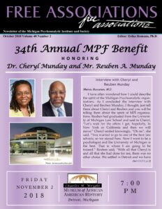 Free Associations October 2018